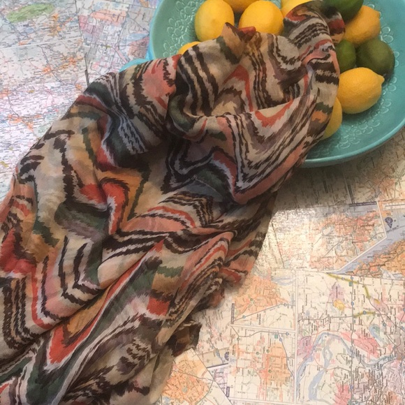 Multicolor scarf - Picture 1 of 3